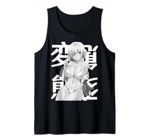 Anime Otaku Manga Fan Cute Lewd Waifu JA2463D09V02 Tank Top
