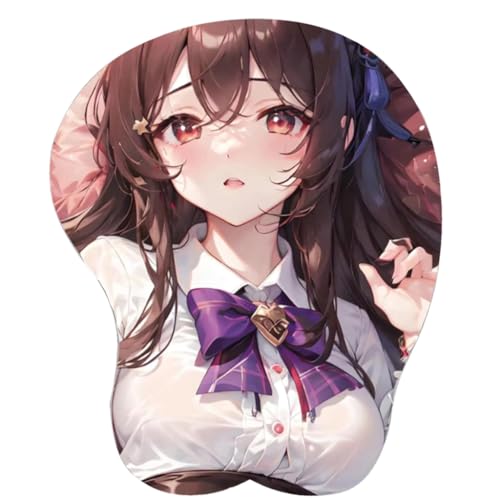 Anime Hutao 3D Mousepad mit Handgelenkauflage Gaming