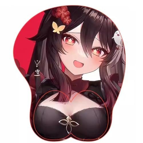Anime Hutao 3D Mousepad mit Handgelenkauflage Gaming