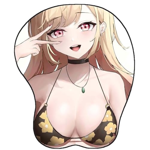 Anime Marin Kitagawa 3D Mousepad mit Handgelenkauflage