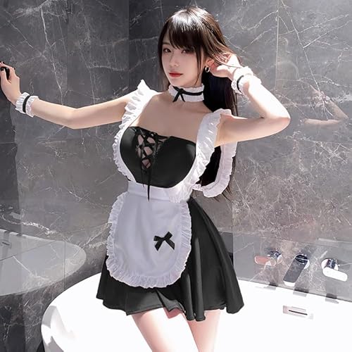 JasmyGirls Maid Dress Sexy Outfits Damen Halloween – Bild 3