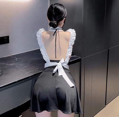 JasmyGirls Maid Dress Sexy Outfits Damen Halloween – Bild 5