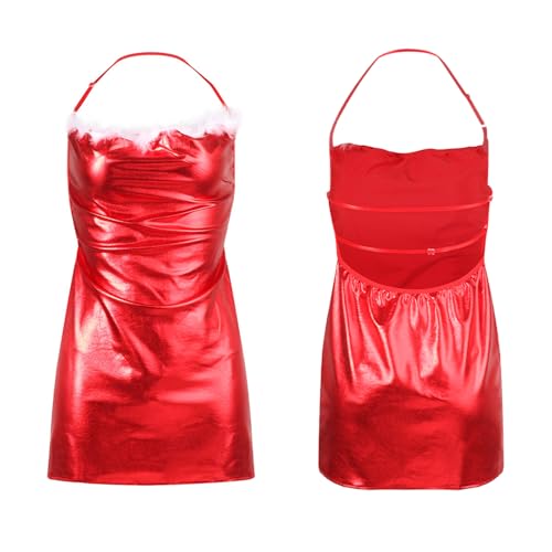 MIZSPISE Sexy Dessous Rot Reizwäsche Damen Transparent – Bild 6