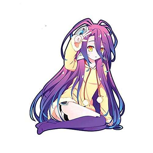 13cm x 105cm kein Spiel Leben Shuvi Waifu Anime Aufkleber