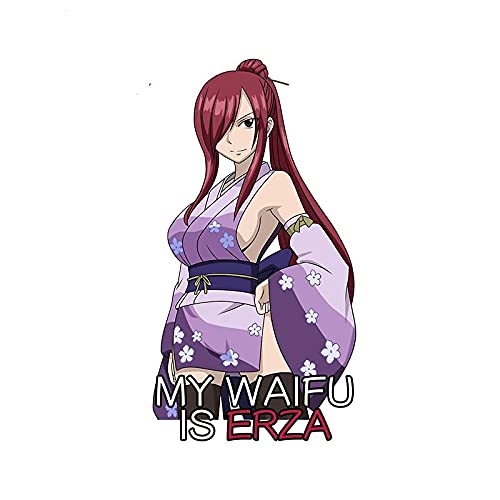 13cm x 72cm Anime inspiriert Waifu feine Aufkleber Vinyl