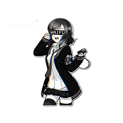 13cm x 86cm Maki Waifu süßes Motorrad Auto Aufkleber