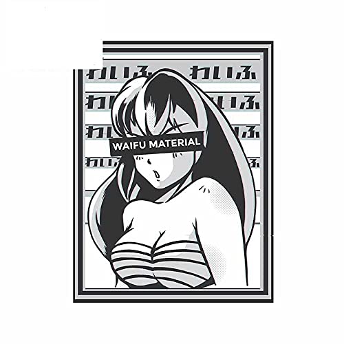 Anime 13cm x 98cm Waifu Beauty Autoaufkleber